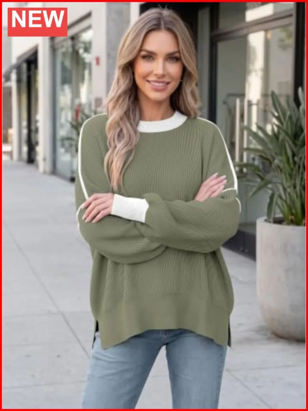 Oversized Batwing Sleeve Turtleneck Tunic Sweater for Women Viscose Nylon